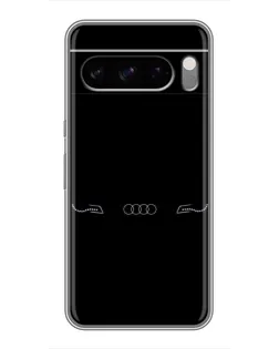 Чохол для TECNO Pop X з картинкою «Audi — світловий підпис»