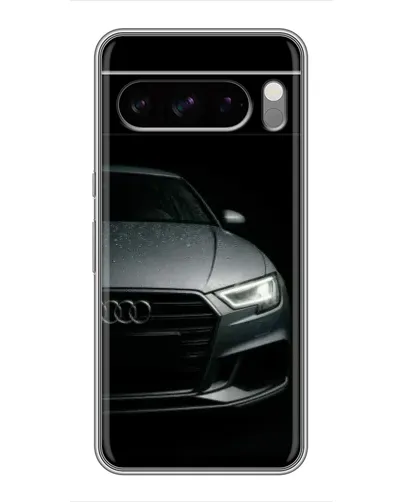 Чехол для TECNO Pop X с картинкой «Audi — детализация кузова» Чехол для TECNO Pop X с картинкой «Audi — детализация кузова»