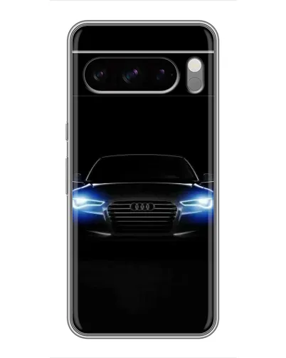 Чехол для TECNO Pop X с картинкой «Audi в неоне» Чехол для TECNO Pop X с картинкой «Audi в неоне»