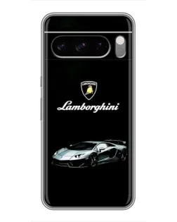Чохол для TECNO Pop X з картинкою «Логотип Lamborghini класика»