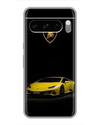 Чохол для TECNO Pop X з картинкою «Lamborghini жовтий акцент» Чохол для TECNO Pop X з картинкою «Lamborghini жовтий акцент»