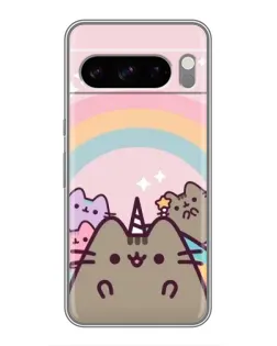 Чехол для TECNO Pop X с картинкой «Единорог Pusheen»