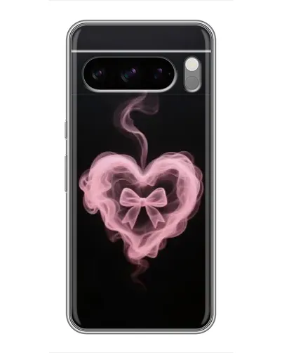 Чехол для TECNO Pop X с картинкой «Дымчатое сердце»