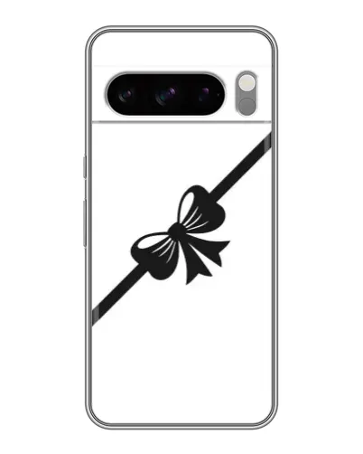 Чехол для TECNO Pop X с картинкой «Диагональный бант»
