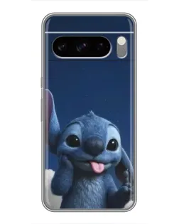 Чехол для TECNO Pop X с картинкой «Стич в облаках» Чехол для TECNO Pop X с картинкой «Стич в облаках»