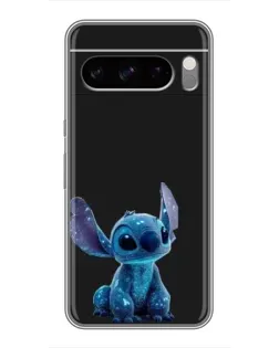 Чехол для TECNO Pop X с картинкой «Стич на черном» Чехол для TECNO Pop X с картинкой «Стич на черном»