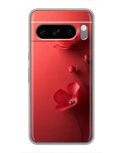 Чехол для TECNO Pop X с картинкой «Маковые соцветия» Чехол для TECNO Pop X с картинкой «Маковые соцветия»