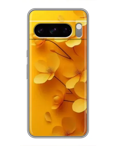 Чехол для TECNO Pop X с картинкой «Золотые лепестки» Чехол для TECNO Pop X с картинкой «Золотые лепестки»