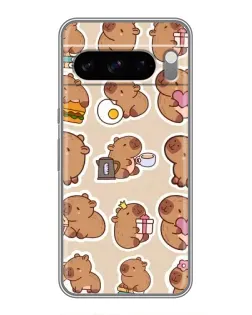 Чохол для TECNO Pop X з картинкою «Капібари паттерн» Чохол для TECNO Pop X з картинкою «Капібари паттерн»