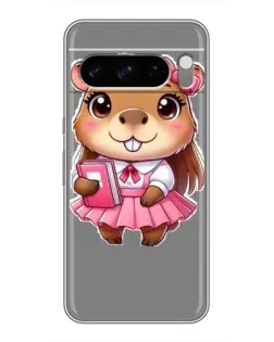 Чохол для TECNO Pop X з картинкою «Дівчинка капібара» Чохол для TECNO Pop X з картинкою «Дівчинка капібара»
