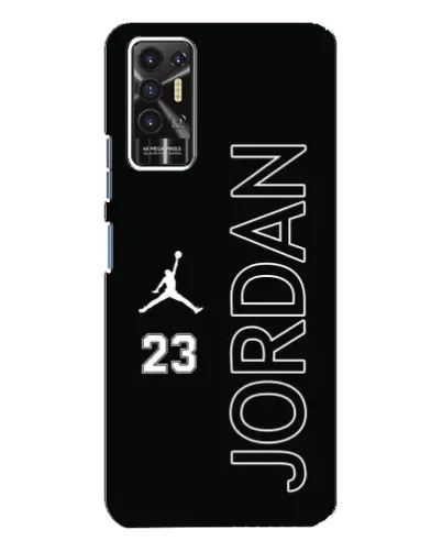 Чохол для TECNO Pova 2 (LE7n) з картинкою «Jordan Vertical»