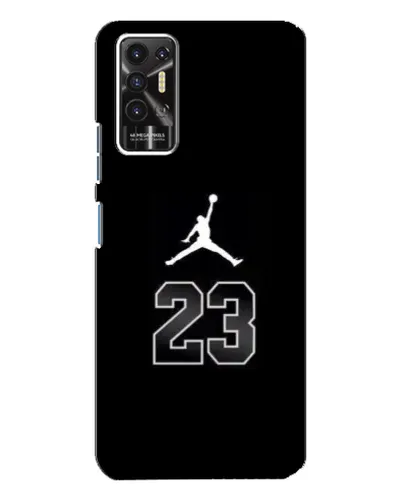 Чохол для TECNO Pova 2 (LE7n) з картинкою «Jordan Flight 23»