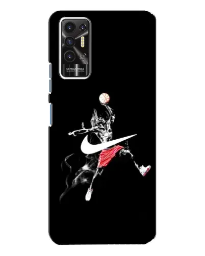 Чохол для TECNO Pova 2 (LE7n) з картинкою «Jordan Jumpman»