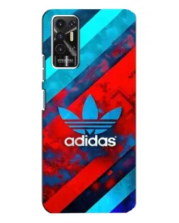 Чохол для TECNO Pova 2 (LE7n) з картинкою «Абстракція Adidas»