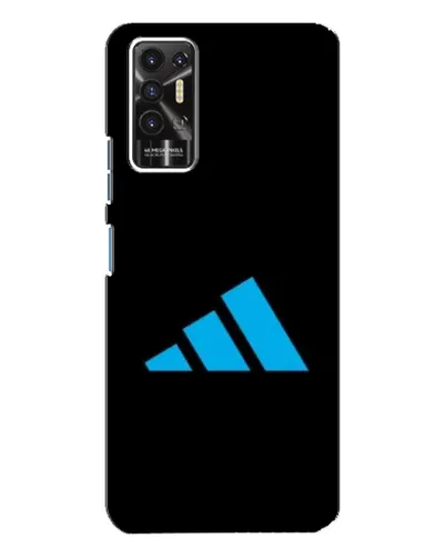 Чохол для TECNO Pova 2 (LE7n) з картинкою «Adidas Cyan Logo»