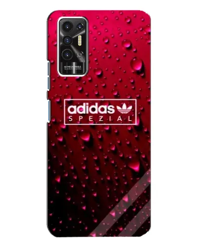 Чохол для TECNO Pova 2 (LE7n) з картинкою «Adidas Gold Marble»