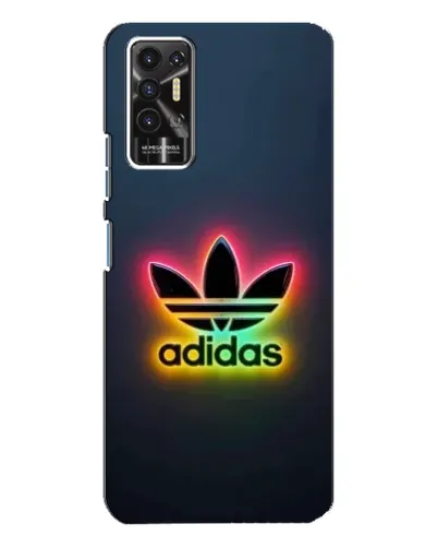 Чохол для TECNO Pova 2 (LE7n) з картинкою «Неоновий Adidas»