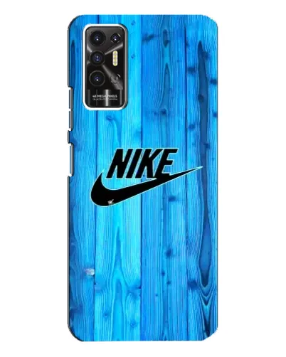 Чехол для TECNO Pova 2 (LE7n) с картинкой «Голубое дерево Nike»