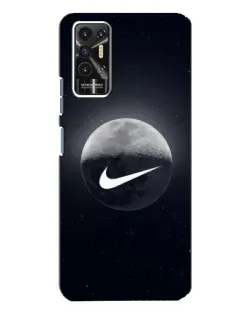 Чехол для TECNO Pova 2 (LE7n) с картинкой «Nike в стиле граффити» Чехол для TECNO Pova 2 (LE7n) с картинкой «Nike в стиле граффити»