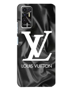 Чохол для TECNO Pova 2 (LE7n) з картинкою «Шовковий Louis Vuitton»