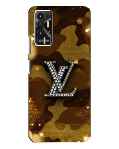 Чохол для TECNO Pova 2 (LE7n) з картинкою «Камуфляжний Louis Vuitton»