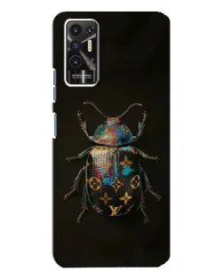 Чохол для TECNO Pova 2 (LE7n) з картинкою «LV — мармуровий принт»