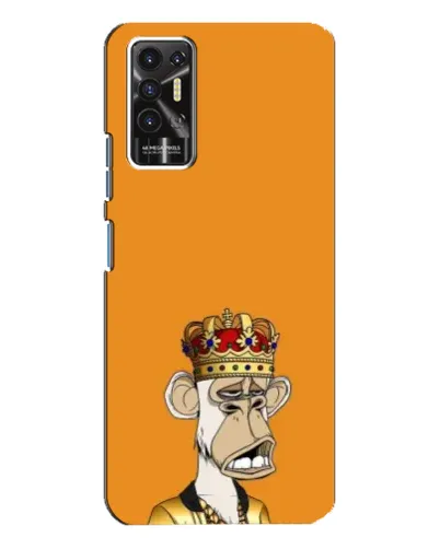 Чохол для TECNO Pova 2 (LE7n) з картинкою «Золота мавпа Bored Ape» Чохол для TECNO Pova 2 (LE7n) з картинкою «Золота мавпа Bored Ape»
