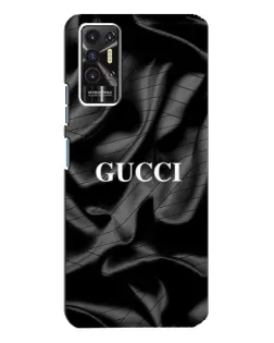 Чохол для TECNO Pova 2 (LE7n) з картинкою «Gucci — шовкові хвилі»
