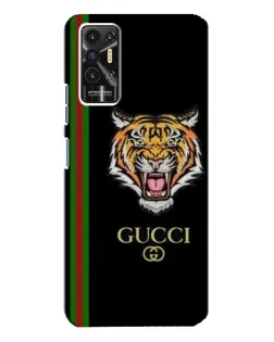 Чохол для TECNO Pova 2 (LE7n) з картинкою «Тигр Gucci»