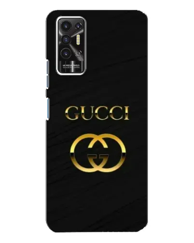 Чехол для TECNO Pova 2 (LE7n) с картинкой «Золотой логотип Gucci» Чехол для TECNO Pova 2 (LE7n) с картинкой «Золотой логотип Gucci»