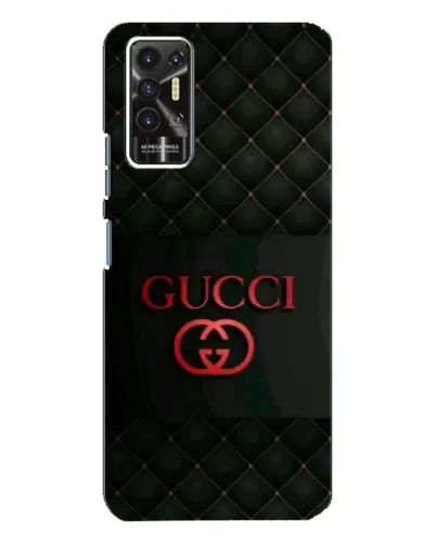 Чехол для TECNO Pova 2 (LE7n) с картинкой «Gucci — стеганый черный» Чехол для TECNO Pova 2 (LE7n) с картинкой «Gucci — стеганый черный»