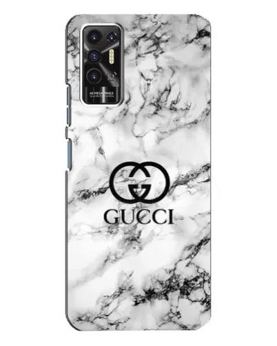 Чехол для TECNO Pova 2 (LE7n) с картинкой «Gucci — мраморный шик» Чехол для TECNO Pova 2 (LE7n) с картинкой «Gucci — мраморный шик»