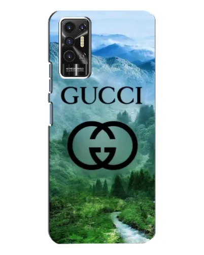 Чехол для TECNO Pova 2 (LE7n) с картинкой «Gucci — горный пейзаж» Чехол для TECNO Pova 2 (LE7n) с картинкой «Gucci — горный пейзаж»