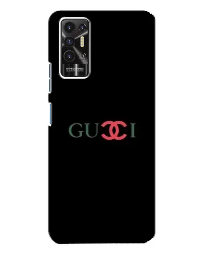 Чехол для TECNO Pova 2 (LE7n) с картинкой «Gucci — красный градиент» Чехол для TECNO Pova 2 (LE7n) с картинкой «Gucci — красный градиент»