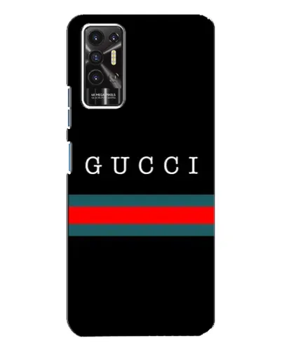 Чехол для TECNO Pova 2 (LE7n) с картинкой «Gucci — красный пояс» Чехол для TECNO Pova 2 (LE7n) с картинкой «Gucci — красный пояс»
