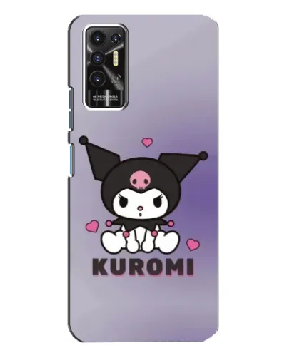 Чохол для TECNO Pova 2 (LE7n) з картинкою «Kuromi — фіолетовий арт» Чохол для TECNO Pova 2 (LE7n) з картинкою «Kuromi — фіолетовий арт»