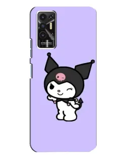 Чохол для TECNO Pova 2 (LE7n) з картинкою «Класична Kuromi»