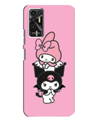 Чохол для TECNO Pova 2 (LE7n) з картинкою «My Melody та Kuromi» Чохол для TECNO Pova 2 (LE7n) з картинкою «My Melody та Kuromi»