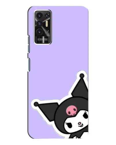 Чохол для TECNO Pova 2 (LE7n) з картинкою «Кумедна Kuromi» Чохол для TECNO Pova 2 (LE7n) з картинкою «Кумедна Kuromi»