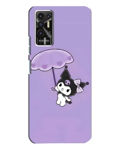 Чохол для TECNO Pova 2 (LE7n) з картинкою «Kuromi з парасолькою» Чохол для TECNO Pova 2 (LE7n) з картинкою «Kuromi з парасолькою»