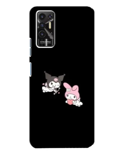 Чохол для TECNO Pova 2 (LE7n) з картинкою «My Melody та Kuromi» Чохол для TECNO Pova 2 (LE7n) з картинкою «My Melody та Kuromi»