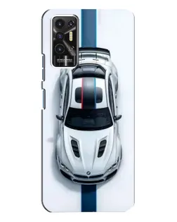 Чохол для TECNO Pova 2 (LE7n) з картинкою «Вид зверху — BMW M»