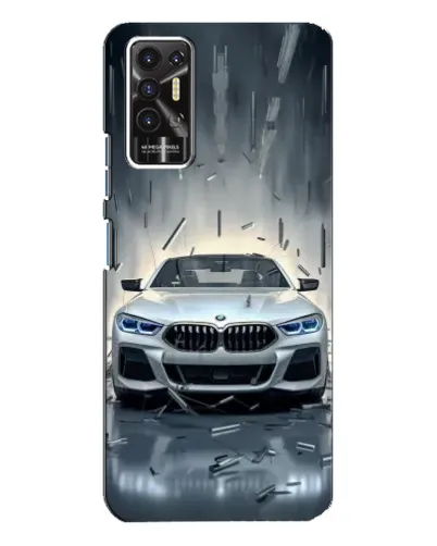 Чохол для TECNO Pova 2 (LE7n) з картинкою «BMW у світлі фар»