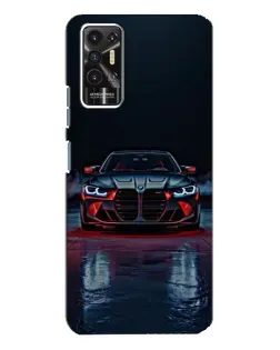 Чохол для TECNO Pova 2 (LE7n) з картинкою «BMW на мокрій дорозі»