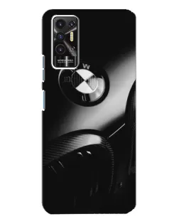 Чохол для TECNO Pova 2 (LE7n) з картинкою «Емблема BMW — макро»