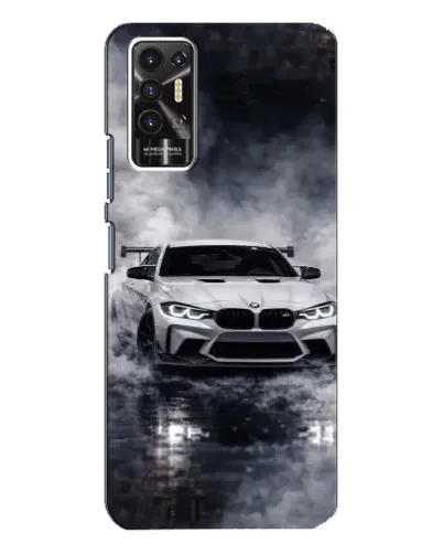 Чохол для TECNO Pova 2 (LE7n) з картинкою «BMW крізь туман»
