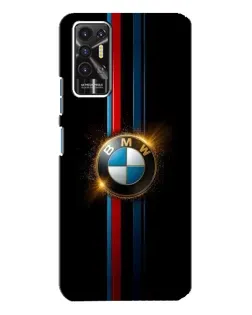 Чохол для TECNO Pova 2 (LE7n) з картинкою «BMW M-Power неон»