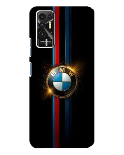 Чохол для TECNO Pova 2 (LE7n) з картинкою «BMW M-Power неон»