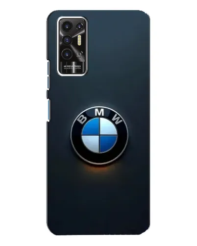 Чохол для TECNO Pova 2 (LE7n) з картинкою «Логотип BMW — мінімалізм»