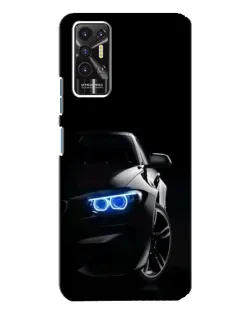 Чохол для TECNO Pova 2 (LE7n) з картинкою «BMW — нічний погляд»